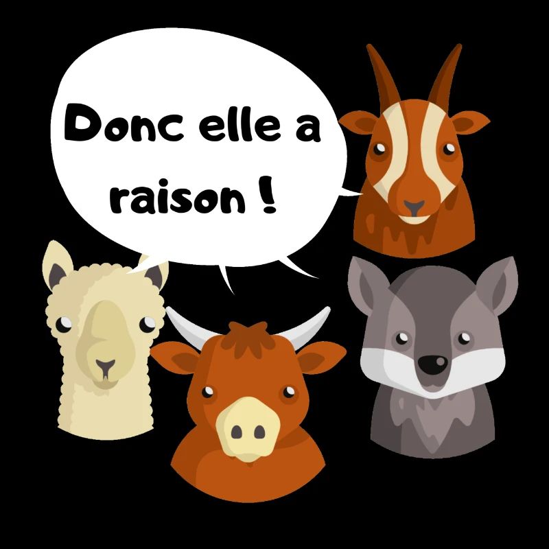 Donc elle a raison