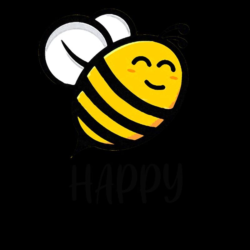 Abeille heureuse