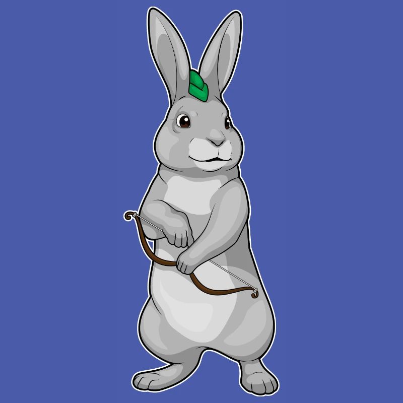 Arc d’archer lapin