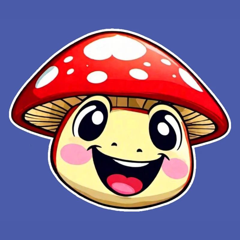 Funny little toadstool