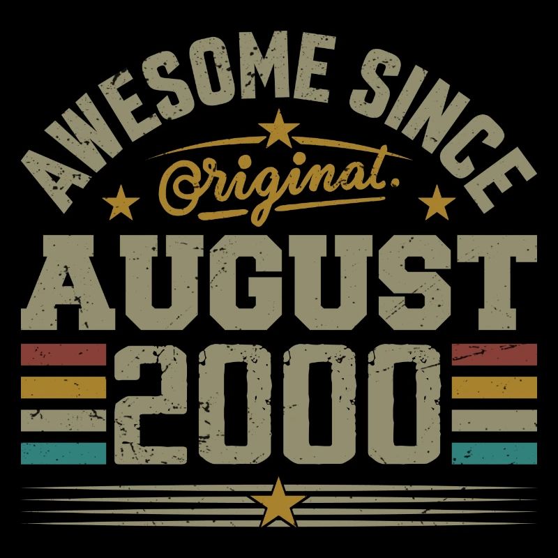 August 2000 Anniversary August 2000 August 2000 Retro