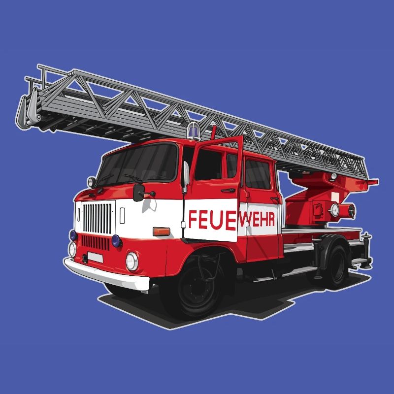 Fire Brigade // GDR // Illustration
