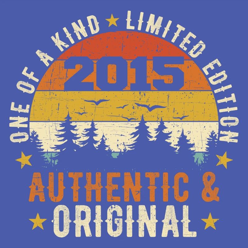 Original 2015 authentisches 2015 Geburtstagsgeschenk