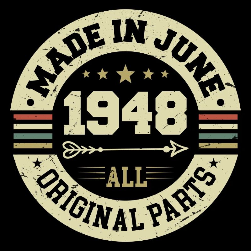 Juni 1948 Geburtstagsgeschenk Juni 1948 Juni 1948