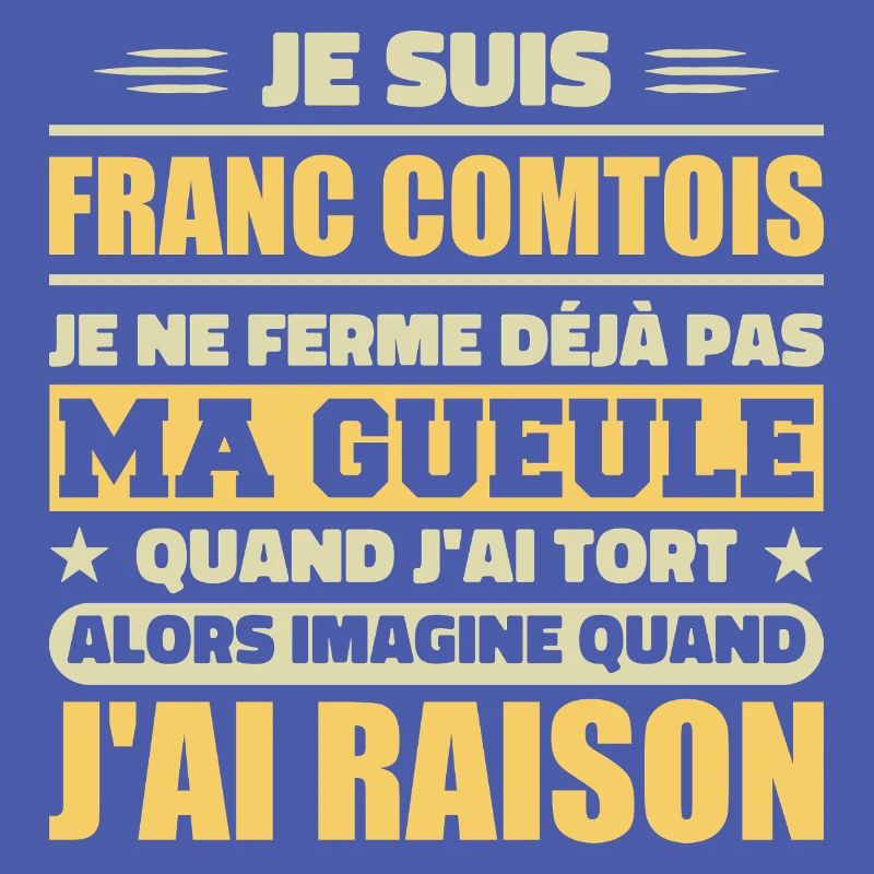 Franc comtois Ich halte meinen Mund nicht zu frank comté