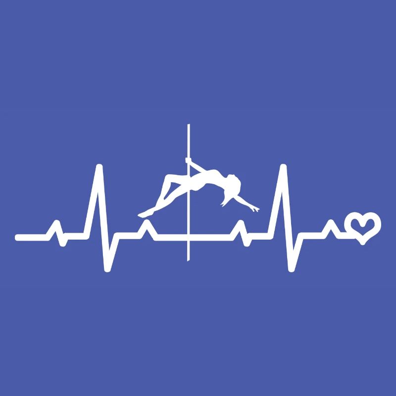 Dancing Heartbeat Pole Dance ECG