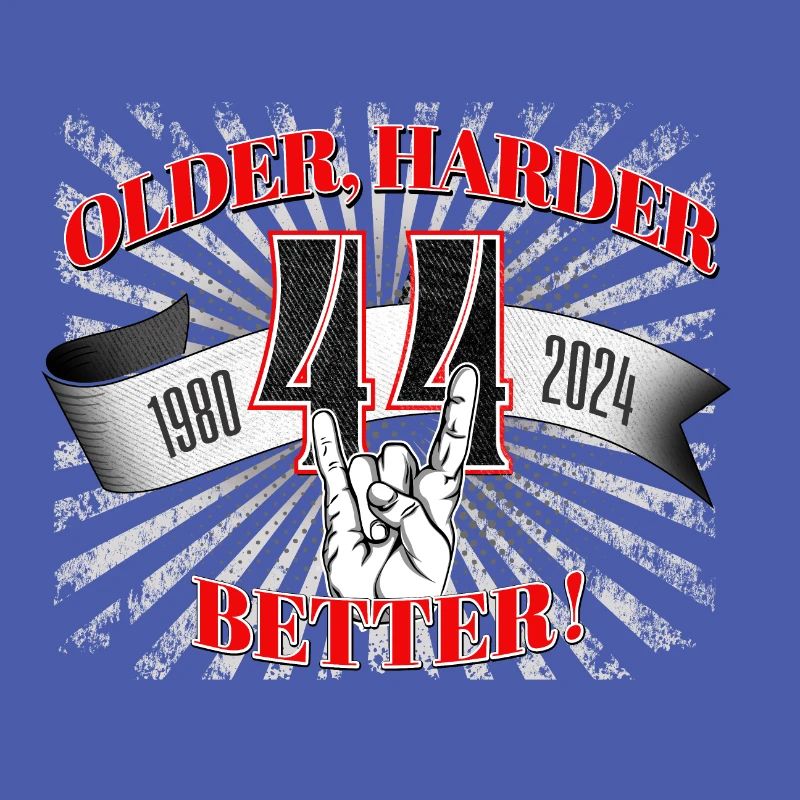 44. Geburtstag eines Metalfan oder Motorradfahrer