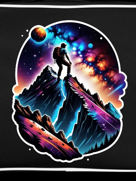 Climbing - Moon - Space