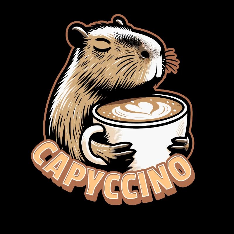 Capycino - Café Capybara - Coffeebara