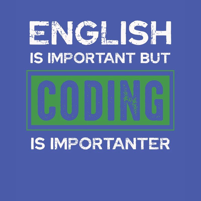 L’anglais est important, mais la programmation l’est