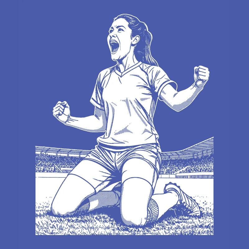 Maillot de footballeur : milieu de terrain avec vue