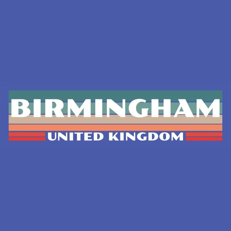 Birmingham UK Britisch Brite