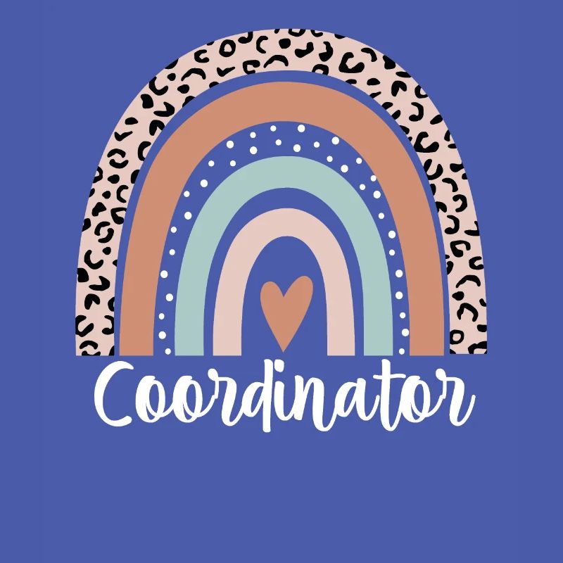 Coordinateur Rainbow Leopard Funny Coordinateur