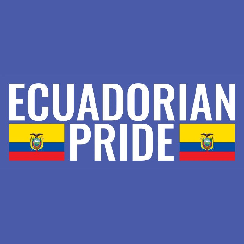 Fierté équatorienne Drapeau équatorien