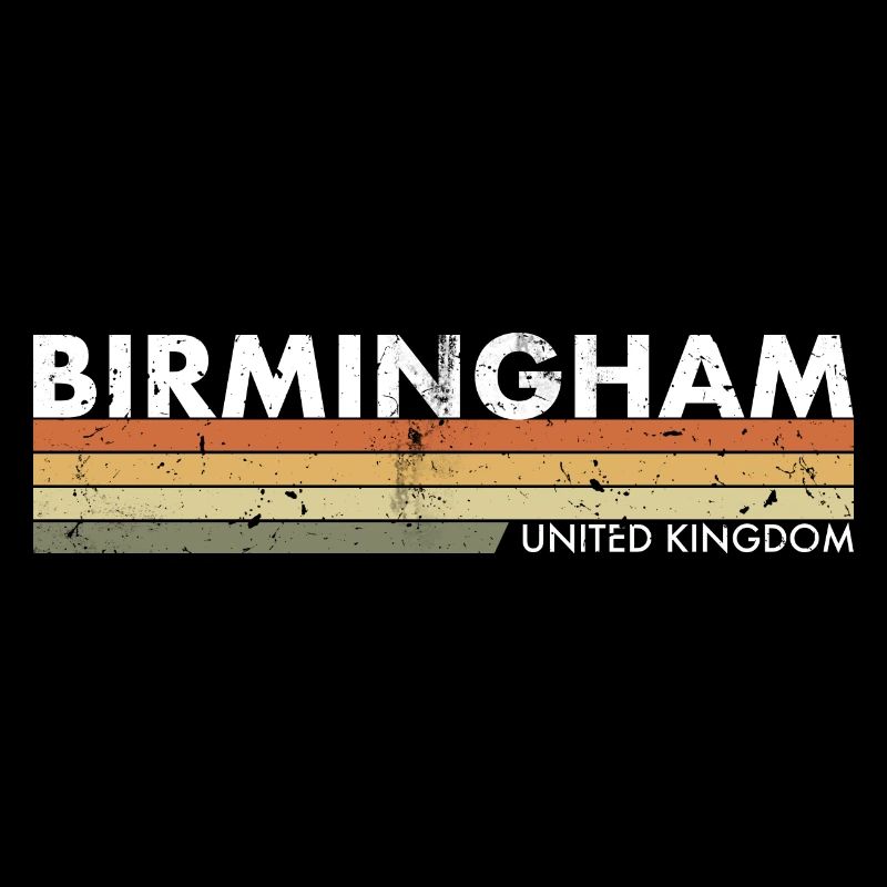 Birmingham Royaume-Uni Vintage Britannique