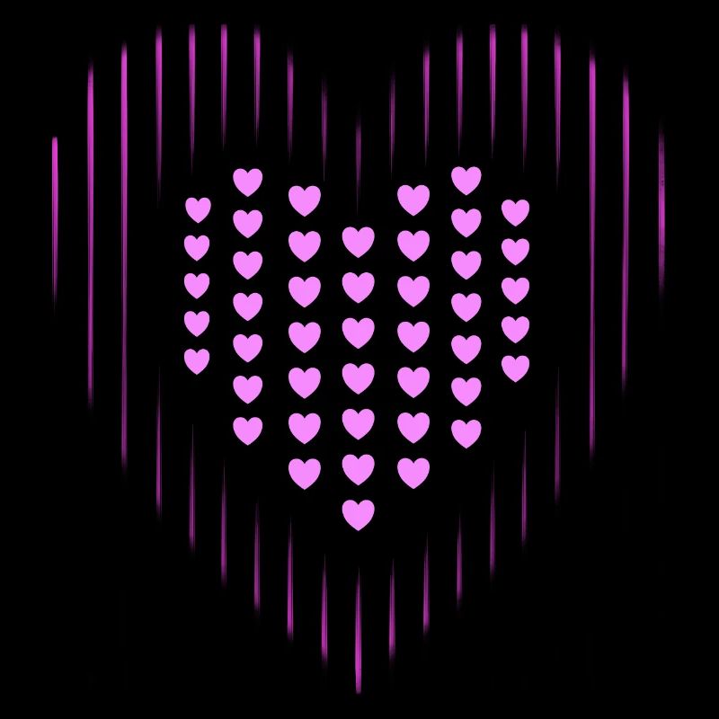 Hearts Pink Hearts Pink Pattern