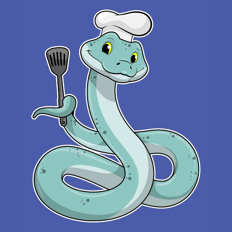 Queue as a chef with a chef's hat