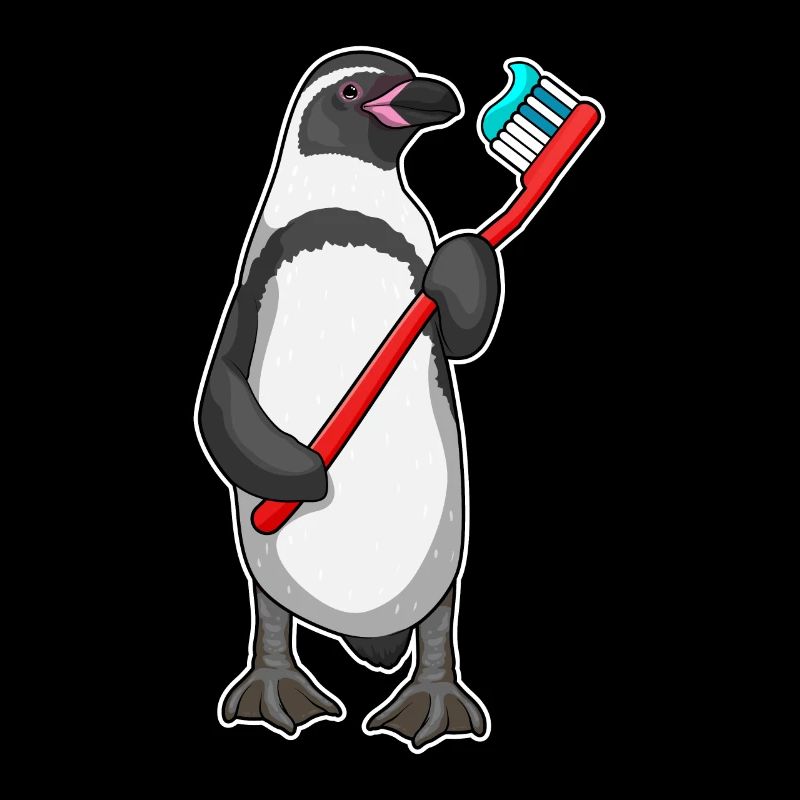 Penguin Toothbrush