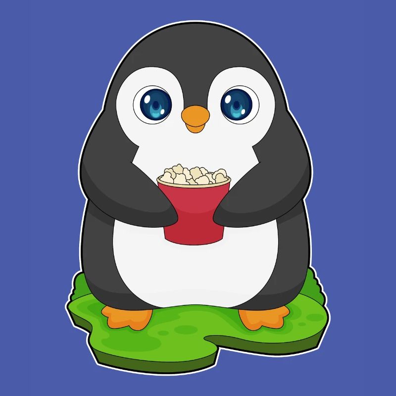 Pop-corn pingouin