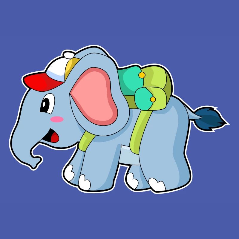 Elephant School Backpack