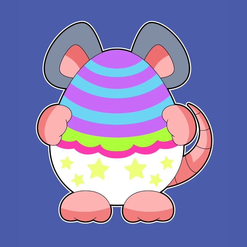 Mouse Easter Easter Egg Hide