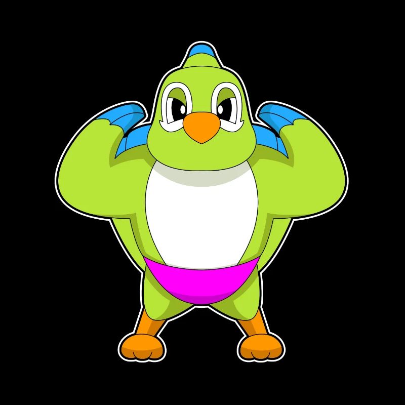 Parrot Bodybuilder Musculation