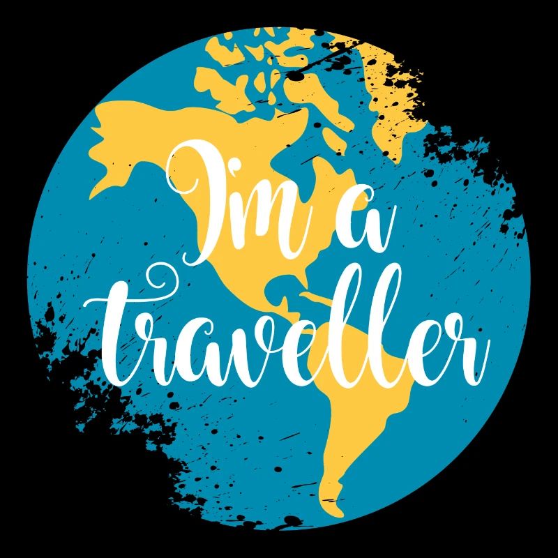 Button Traveller Amerika