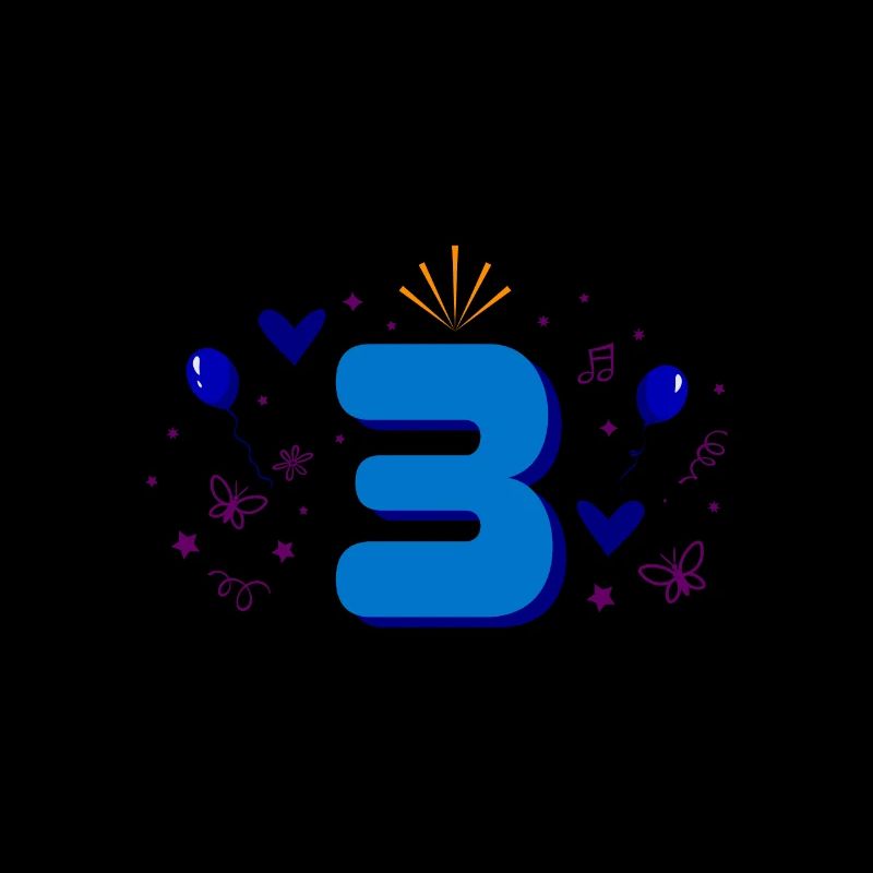 3. Geburtstag Junge