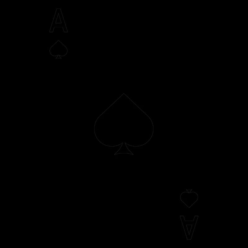 Jeu de cartes Carte à jouer Pik Ass Carnaval Carnaval