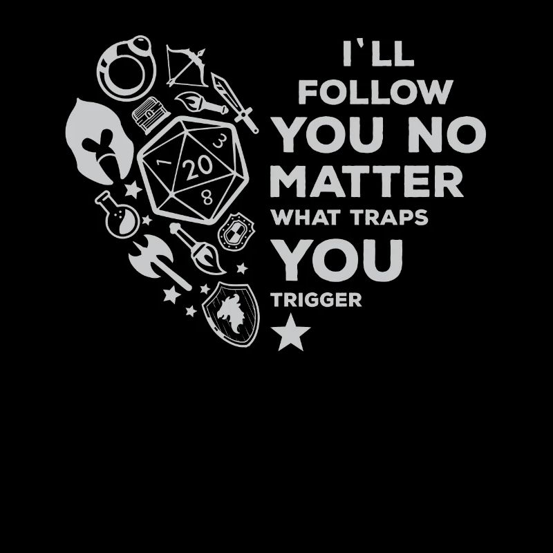 RPG Rollenspiel Geschenk Valentinstag D20 Herz