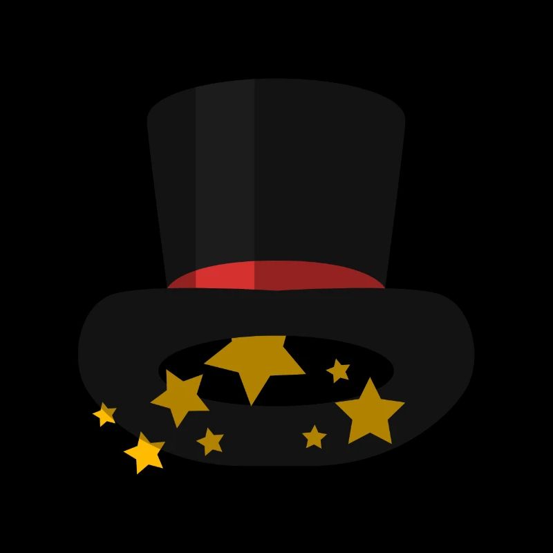 Magic Hat Cylinder Cylinder Hat Wizard