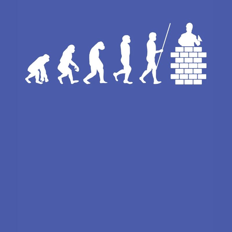 Maurer Evolution | funny wall builder gift