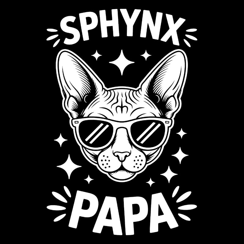 Chat Sphynx Disant Drôle Chat Sphynx Cadeau