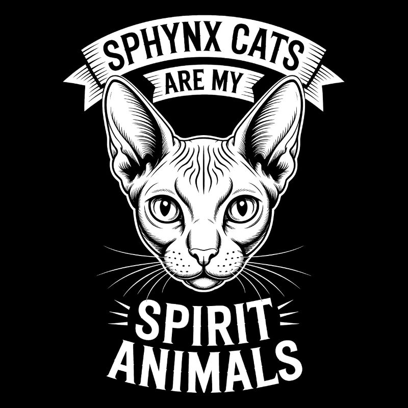 Chat Sphynx Disant Drôle Chat Sphynx Cadeau