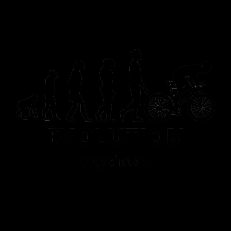 Evolution - Radfahrer