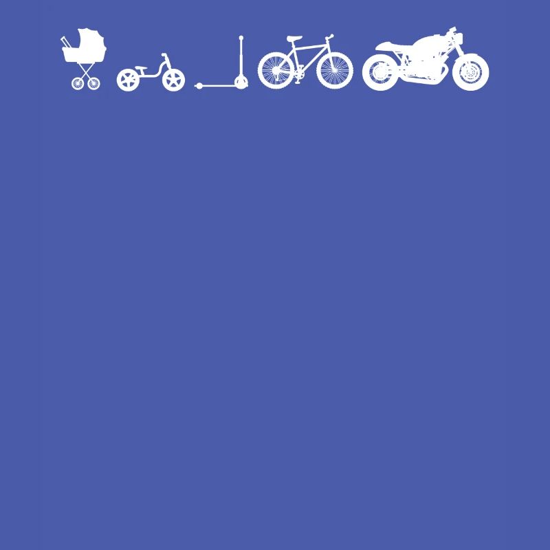 Motorrad Evolution Biker Geschenk Motorradfahrer