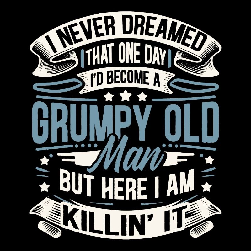 Opa Großvater Geschenkidee Become A Grumpy Old Man