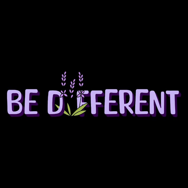 BE DIFFERENT - Affirmations d’amour de fleur de lavande