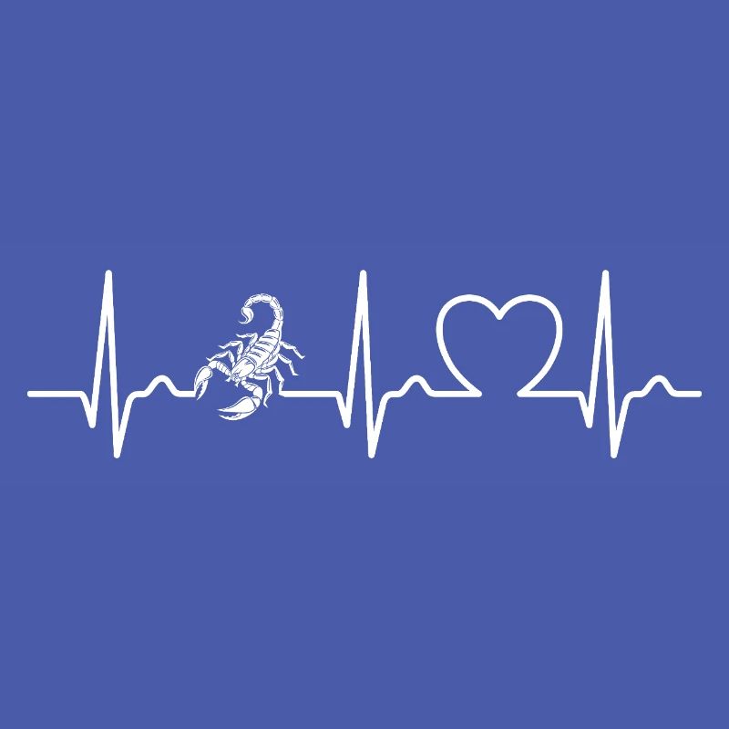 Scorpion - Dard empoisonné - Pouls - Courbe cardiaque - ECG