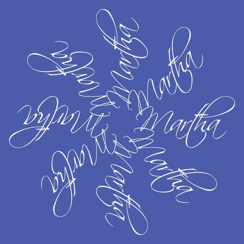 Martha Name Name Mandala