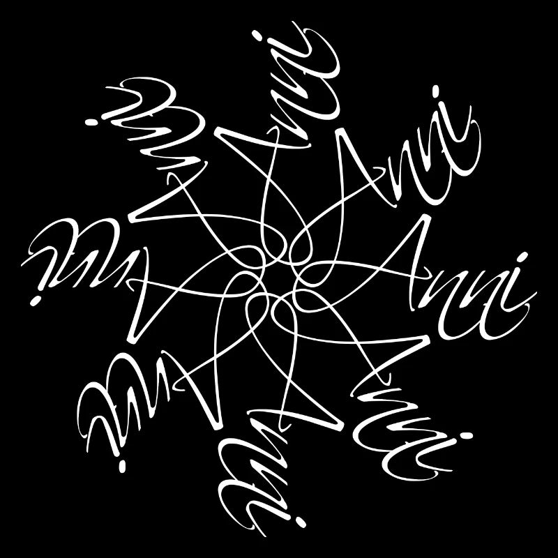 Anni Name Name Mandala