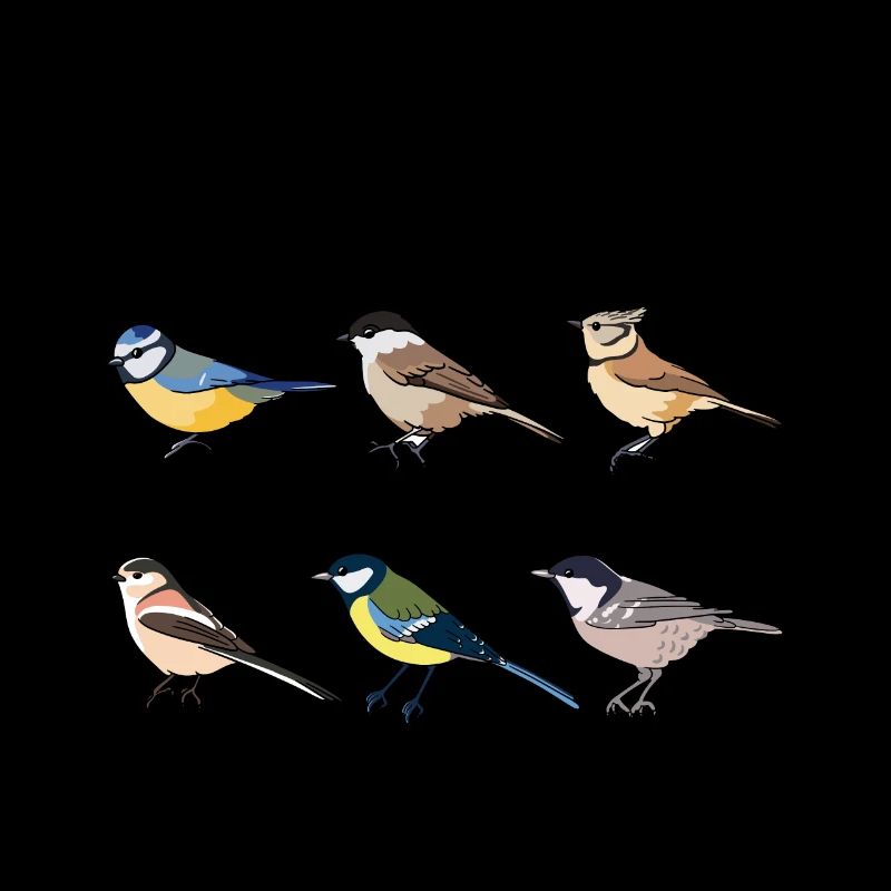 Nice Tits - Funny Bird watching Birding