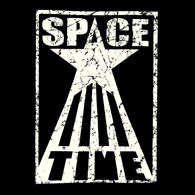 Space Time utilisé look psychédélique Raum Zeit Stern