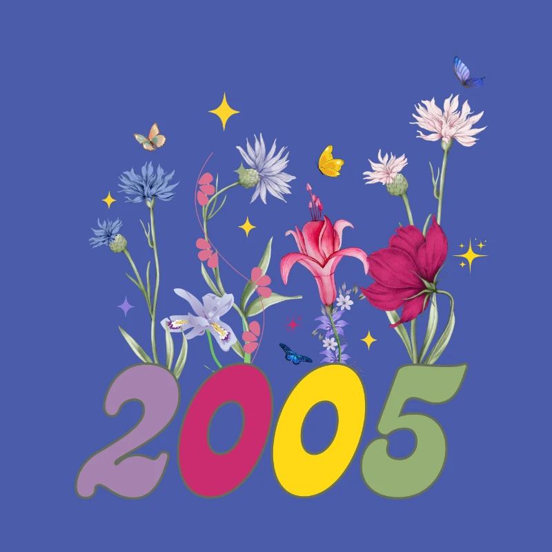 Année de naissance 2005 fleurs sauvages