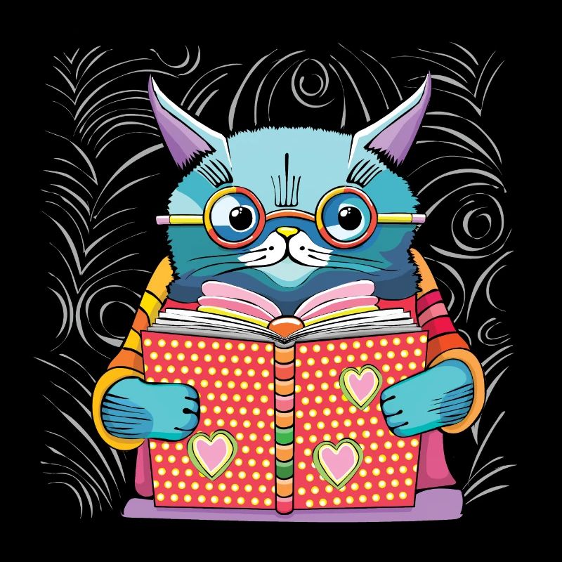 Die Katze, die liest