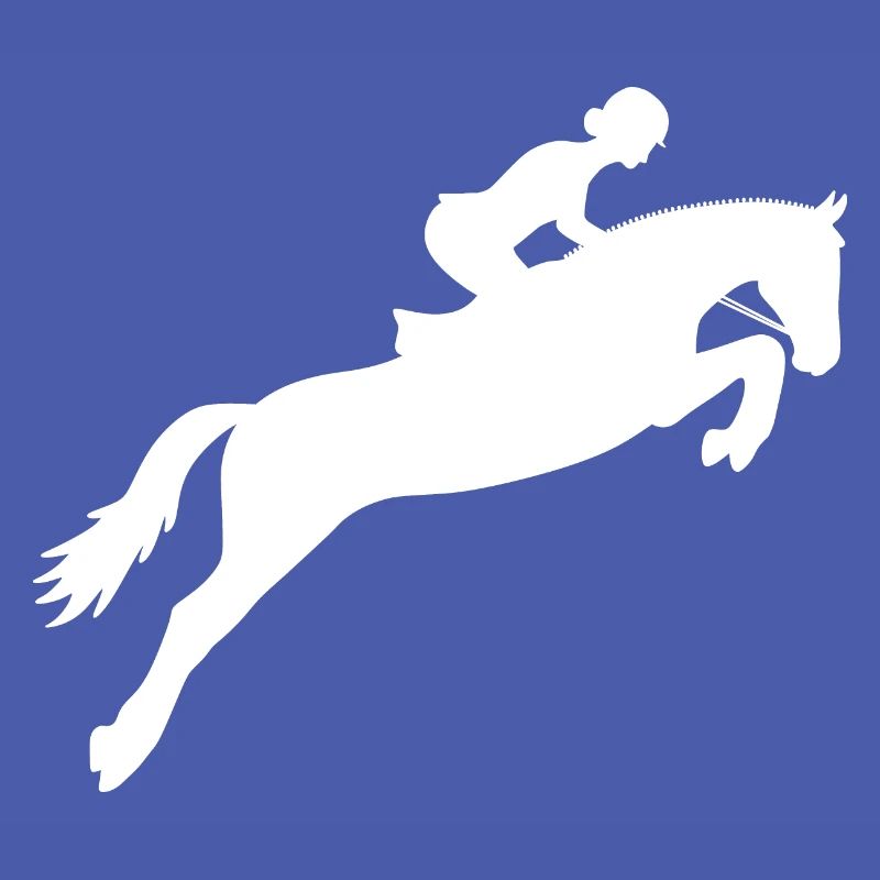 Cheval de saut d'obstacles - Cheval cadeau
