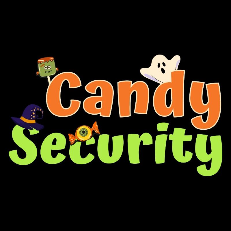 Funny Halloween Costume Candy Security
