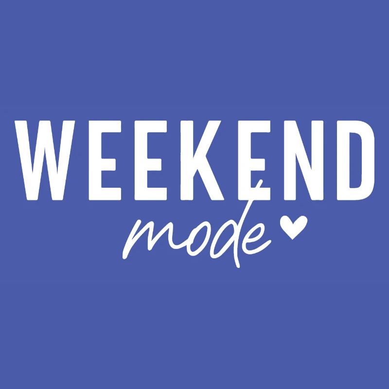 Wochenend-Modus-Stimmung