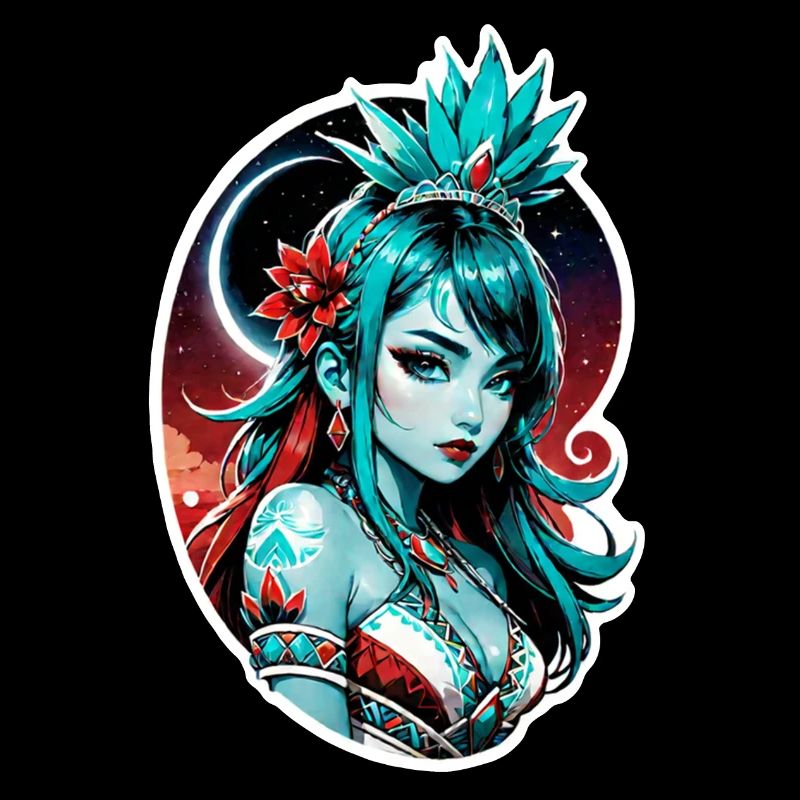 princesse indienne - aztek