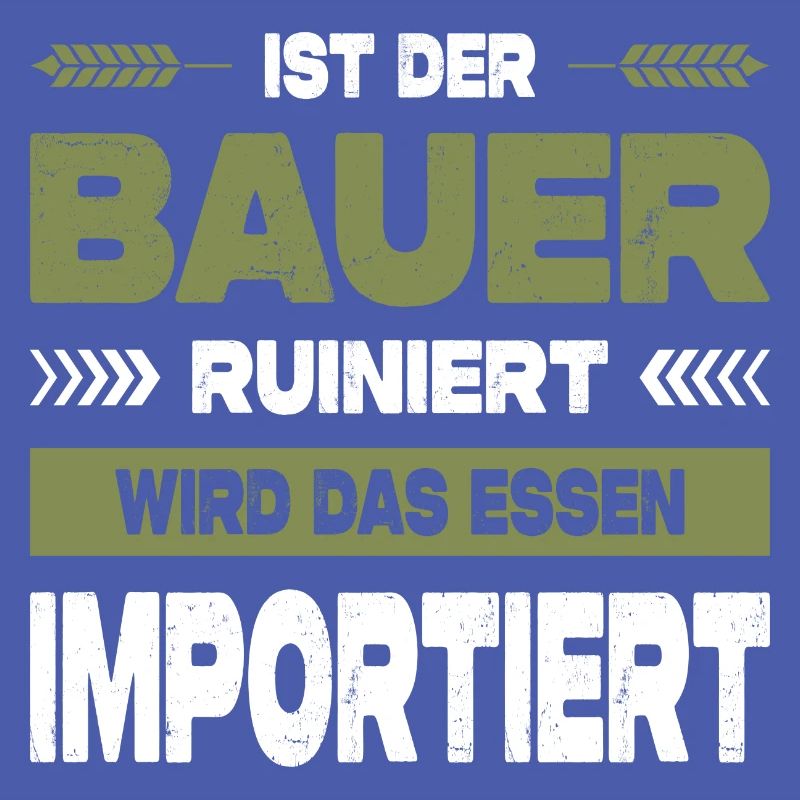 Ist Der Bauer Ruiniert Wird Das Essen Importiert